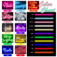 Enseigne Néon LED Fiançailles Personnalisée Voulez-Vous M'Épouser Décor Mural Maison Fête Toile de Fond Publicitaire Alimentée par USB
