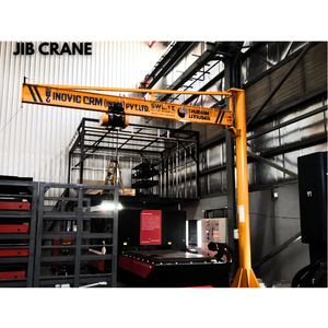 INOVIC CRM OEM Custom Built High Quality Durable Jib <b>Crane</b> | IS Standard Industrial Lifting Equipment 1 TON 10 TON Load Capacity - Product Image 1