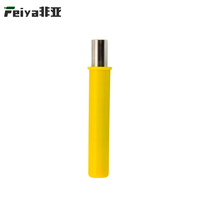 Amortisseur hydraulique carré en acier inoxydable galvanisé - Amortisseur à fermeture douce pour poubelles et quincaillerie de meubles