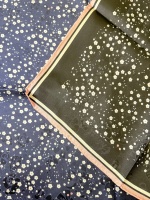 Fournisseur OEM de foulards en soie, carré 90*90cm, jacquard, décontracté, doux pour la peau, cadeau pour femme, grand foulard en soie pour cheveux, vente en gros