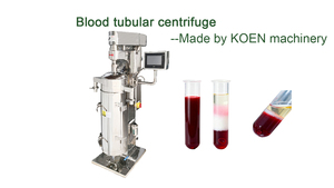 Buen <span class=keywords><strong>precio</strong></span>, separador Tubular de alta capacidad, centrífuga de cuenco Tubular para cerdo, vaca, pollo, Plasma de sangre de animales - Product Image 6