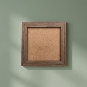 walnut <b>Wood</b> Photo <b>Frame</b> Slim Border Rectangle <b>Picture</b> <b>Frame</b> Dark Gray Wall and Desk Decoration - Product Image 2