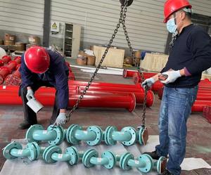 Ống nối thẳng bằng thép không gỉ chất lượng cao 1/2\"-20\" ANSI 150, mặt bích, lót PTFE, dùng trong công nghiệp - Product Image 5