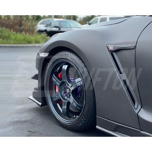 กันชนหน้าคาร์บอนไฟเบอร์แบบเปลือยสำหรับ Nissan GTR R35 ปี 2008-2026 รุ่นน้ำหนักเบาแบบอบไอน้ำ - Product Image 2
