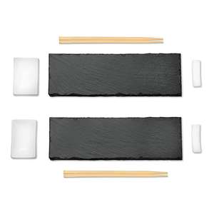 KESPER Set Sushi Schiefer 8tlg - Product Image 1