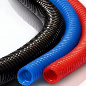 Flexibele elektrische buis, kunststof bellows, PP/PE/PA/<span class=keywords><strong>PVC</strong></span> kabelbeschermingshoes, slang met waterdichte en vlamvertragende eigenschappen - Product Image 3