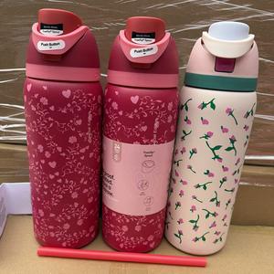 Borraccia Sportiva 1:10Wala Senza BPA 24oz 30oz 32oz 40oz per <span class=keywords><strong>Tumbler</strong></span> Isolati in Acciaio Inox con Cannuccia Citrus Crush - Product Image 1