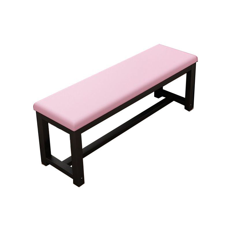 Cadre en acier noir avec panneaux rembourrés roses [Version améliorée]