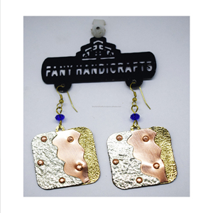 Oferta especial de Navidad en pendientes y accesorios de boda Balis, chapados en latón, cobre oxidado, regalo para ella para el 25 de diciembre - Product Image 4