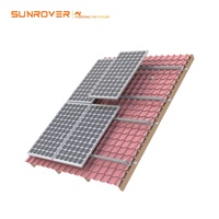 Système solaire hybride 12 kW pour toiture, onduleur Solis 12 kW, batterie lithium 15 kWh, système solaire 12 kW