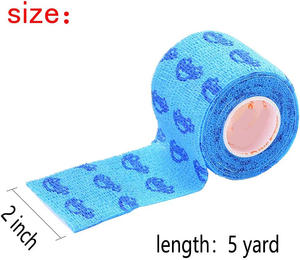 Hot Selling Veterinaire Tape Wrap Gewond Ehbo Kat Hond Paard Andere Dierlijke Lijm Huisdier Chirurgische <span class=keywords><strong>Bandage</strong></span> - Product Image 2