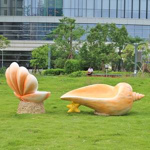 Bancs de jardin en résine de dessin animé en forme d'animaux marins, sculpture en fibre de verre, <span class=keywords><strong>tortue</strong></span>, crabe - Product Image 1