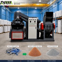 Machine à fabriquer des granulés de cuivre, recyclage de câbles en cuivre usagés, granulateur de fils de cuivre