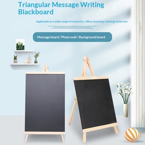 Trípode de Madera Multifuncional, Soporte <span class=keywords><strong>para</strong></span> Pizarra Resistente y Plegable, Utilizado <span class=keywords><strong>para</strong></span> Enseñanza en Oficina, Capacitación y Uso Doméstico - Product Image 3