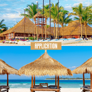 Cây Sậy Nước Chống Cháy Giá Xuất Xưởng Cây Cọ Nhân Tạo Lá Cọ Nhựa Tổng Hợp - Product Image 6