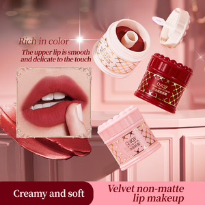Rouge à lèvres soufflé naturel à marque privée, 6 couleurs, saveur florale douce, hydratant, longue tenue, baume à lèvres mat soyeux - Product Image 3