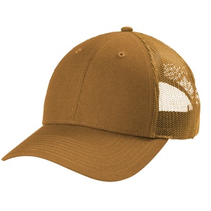 Gorra Trucker Roja de Malla, 6 Paneles, Cierre Trasero Ajustable, Unisex, Casual, para Exteriores, Estilo Primavera-Verano - Product Image 4