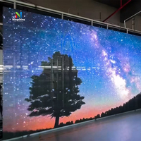 Écran LED transparent à haute transparence pour intérieur et extérieur, écran vidéo LED transparent P3.91-7.82mm