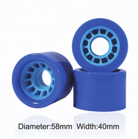 Usine PU Metal Core PC Hub 58mm 59mm 61mm 62mm 63mm 65mm 90A 92A 95A 96A 98A Dur Dur Course Quad Roller Skate Roues
