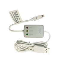 Cable de ingeniería DCSD usado, NO NUEVO, para iPhone, para iPad, línea de pantalla morada, lectura y escritura de datos del disco duro, desbloqueo de WIFI