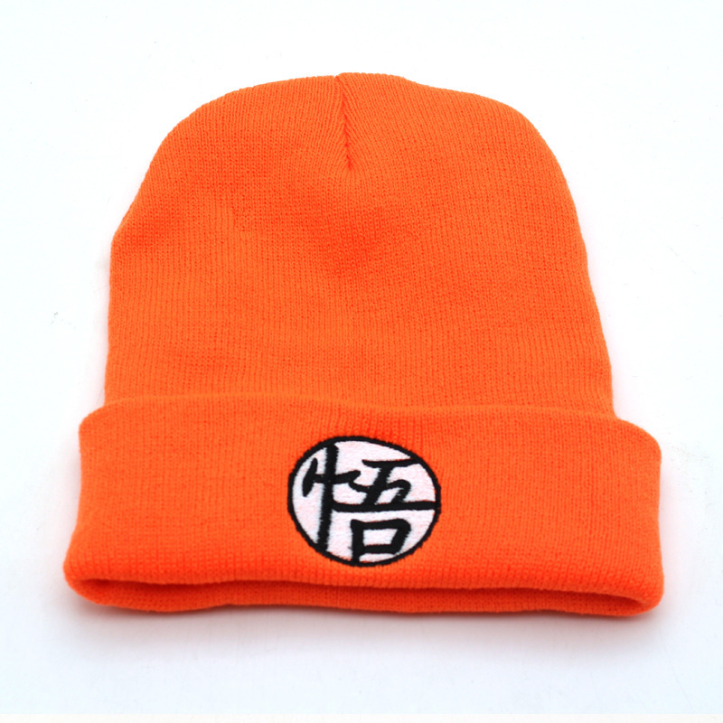 Son Goku Kakarotto Embroidered Beanie Hat - Cosplay Fun