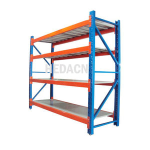 מדפי ערימת אחסון פלדה תעשייתית מדפי מתכת מדפי מוסך מחסן - Product Image 3