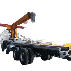 รถเครนติดตั้งบนรถบรรทุกมิงชวง 8 ตัน บูมตรง สำหรับงานก่อสร้าง - Product Image 5