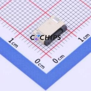 FPC-0.5FX-8PWBH20 FFC/FPC Connector SMD,P=0.5mm Connector Flip Cover Type Bottom Contact 8P 0.5mm - Product Image 2