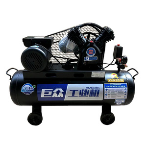 Industrial Heavy Duty Piston Air Compressor 0.25/8 Ac Power Stationary 1 Cylinder Air Cooled Lubricated - Product Image 5