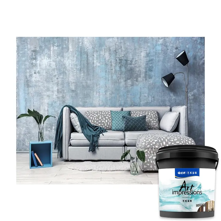 Jady – peinture en aérosol bleue résistante aux rayures, différentes Textures, peinture bleue pour murs