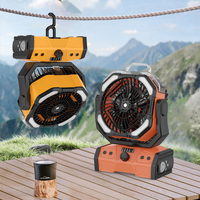 Nouveau ventilateur brumisateur sans balais, contrôlé par application, sans pales, rechargeable 30000 mAh, 5V, portable, compatible hôtel et camping-car, cinq vitesses