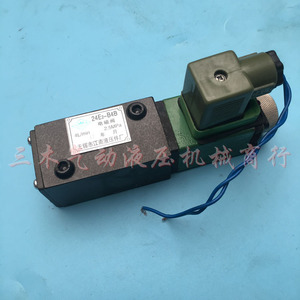 Hydraulic <b>Miniature</b> Wet Solenoid Directional Valve 24E2-B4B 1/4 In Oil Cast Iron Normal Temperature - Product Image 1