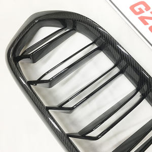 Kisi depan gaya <span class=keywords><strong>M</strong></span> serat karbon untuk BMW 6 Series G32 GT LCI Sedan 2021 + kisi tengah Bumper depan - Product Image 6