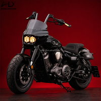 Kit de carénage avant de moto avec double phare et pare-brise pour Benda Chinchilla 450/500 DS Style Fairing