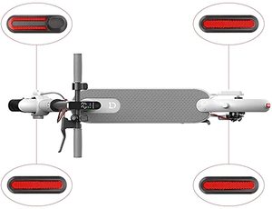 Fourche de <span class=keywords><strong>roue</strong></span> avant avec coque de protection en plastique rouge, ensemble complet pour accessoires de scooter électrique <span class=keywords><strong>Xiaomi</strong></span> <span class=keywords><strong>M365</strong></span> PRO - Product Image 4