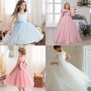 Pacchetto Misto Catpapa: Abito <span class=keywords><strong>da</strong></span> Principessa Floreale a Strati per Bambine, Stile Formale per Feste di Compleanno e Spettacoli - Product Image 3