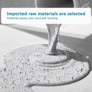 El piso <span class=keywords><strong>de</strong></span> cemento se pinta directamente <span class=keywords><strong>con</strong></span> pintura <span class=keywords><strong>de</strong></span> arena <span class=keywords><strong>de</strong></span> color <span class=keywords><strong>epoxi</strong></span> autonivelante impermeable para interiores y exteriores - Product Image 5
