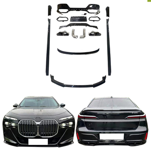 Kit de Carrocería BLACK WARRIOR para BMW Serie 7 G70 2023, Actualización de 740li a M760, Incluye Alerón Delantero, Difusor Trasero y Puntas de Alerón - Product Image 1