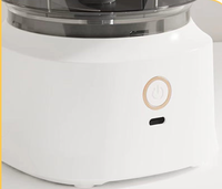 Mini hachoir à ail électrique rechargeable par USB, processeur alimentaire portable sans fil 250 ml pour la cuisine et les aliments pour bébés