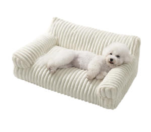 Directo de fábrica de pana lavable de lujo moderno calmante cama para perros y gatos - Product Image 2