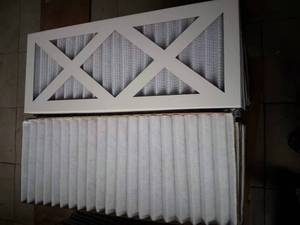 G3... G4 Panel plisado de filtro de aire con fibra sintética 12*24*2 - Product Image 3