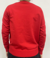 350 Farboptionen Maßgefertigter Damen V-Ausschnitt Pullover Zeitlos Klassisch DTM-Knopf Regular Fit Detaillierte Fronttaschen Strickjacke