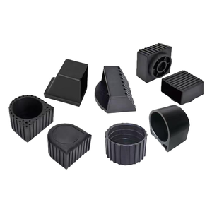 Accessoires pour équipements de fitness : Embouts carrés en plastique antidérapants pour tubes, protections pour pieds de chaise inclinée, manchons de protection pour tubes carrés - Product Image 4