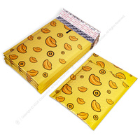 2024 nouvel an cadeau de noël bulle Mailer or lingot motif métallique bulle Mailer