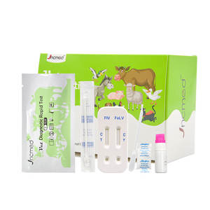 Jncmed Cat быстрый тест <span class=keywords><strong>Fiv</strong></span> <span class=keywords><strong>Felv</strong></span> быстрый тест комплект - Product Image 1