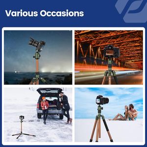 Chân máy Ba Chân Có Chân máy quay video di động 360 độ xoay cột Chân máy ba chân - Product Image 4