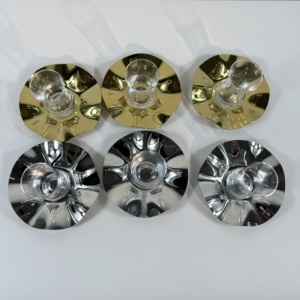 Fatto a mano in stile turco arabico lussuoso vassoio piatto d'oro moderno vetro trasparente tazza Set di caffè resistente al calore tè casa azienda <span class=keywords><strong>Cafe</strong></span> - Product Image 5