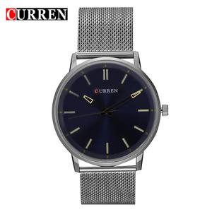 최고 브랜드 <span class=keywords><strong>Curren</strong></span> <span class=keywords><strong>8233</strong></span> 남성 비즈니스 손목시계 스테인레스 스틸 메쉬 스트랩 석영 패션 간단한 다이얼 여성 고급 시계 - Product Image 5