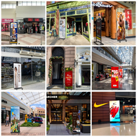 Offre Spéciale extérieur affiche LED affichage publicité Machine 640x1920mm LED panneau P3 P2.5 extérieur étanche numérique LED Totem