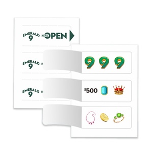 Wholesale High Quality Custom Scratch Off Lottery Tickets Pull Tabs Tickets Pull Tabs - Product Image 3